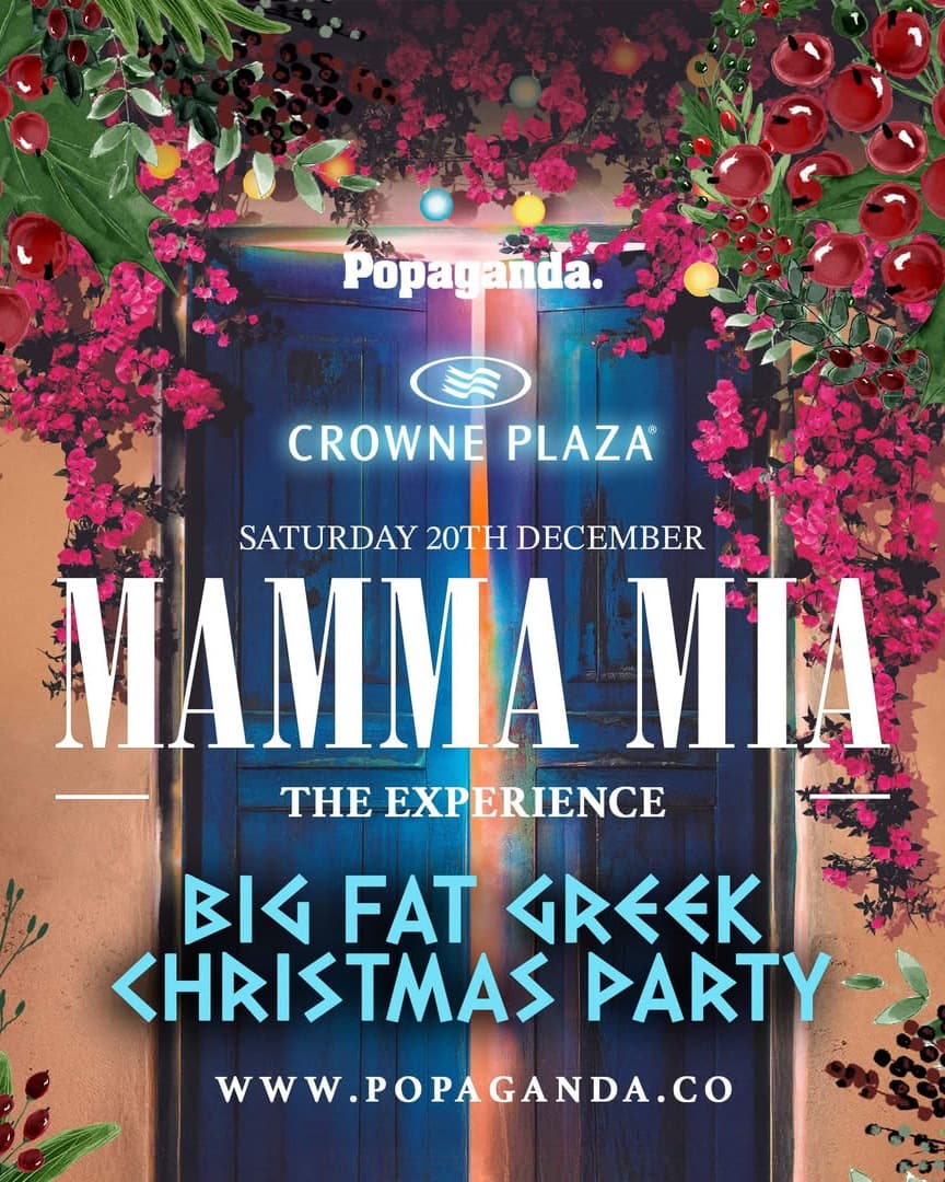 Mamma Mia - The Big Fat Greek Christmas Party Experience BELFAST